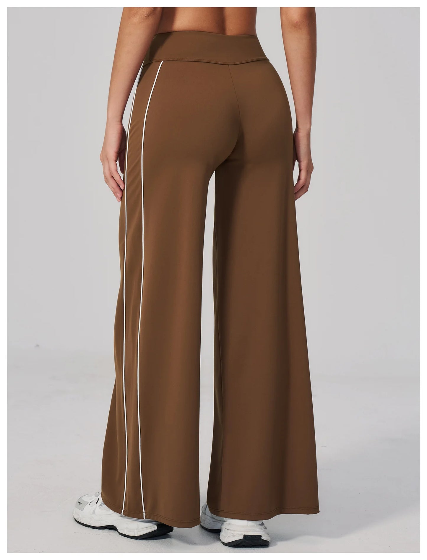 Yoga Pants, Women's Fitness Pants High Waist Straight Leg Wide Leg Pants Casual Pants Sports Outdoor Cycling Running Pants