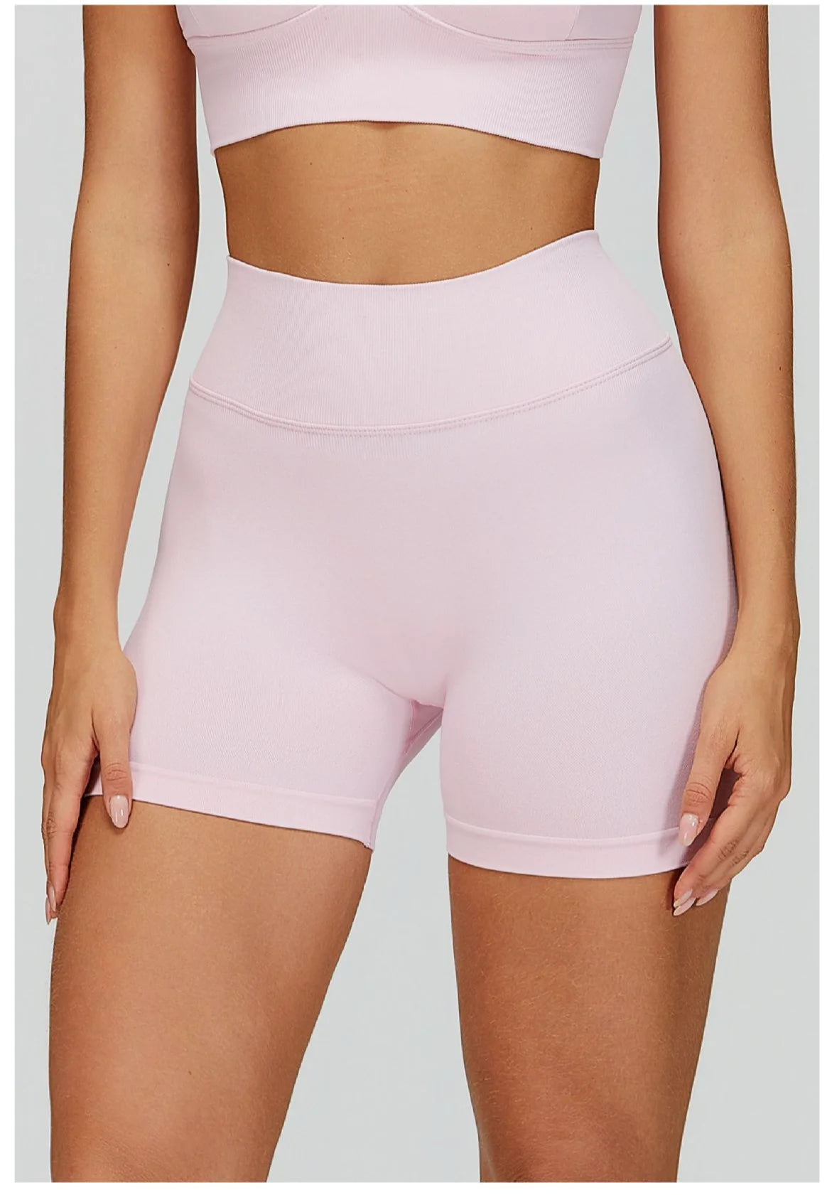 Seamless Yoga Shorts Women High Waist Workout Shorts Fitness Shorts Yoga Lift Butt Fitness Ladies Yoga Gym Running Short Pants