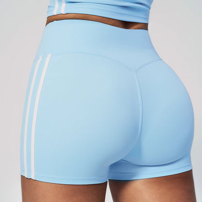 Sports Short Women Yoga Legging Shorts Squat Proof High Waist Fitness Tight Shorts Quick Drying Cycling Shorts Workout Gym Short