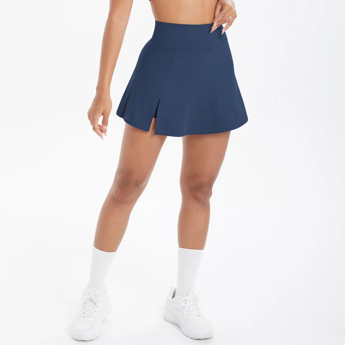 JUREN Sports Yoga Skirts Short Women Golf Tennis Skirts Gym Tennis Skirts Shorts Golf Wear for Women Yoga Running Workout Skirt
