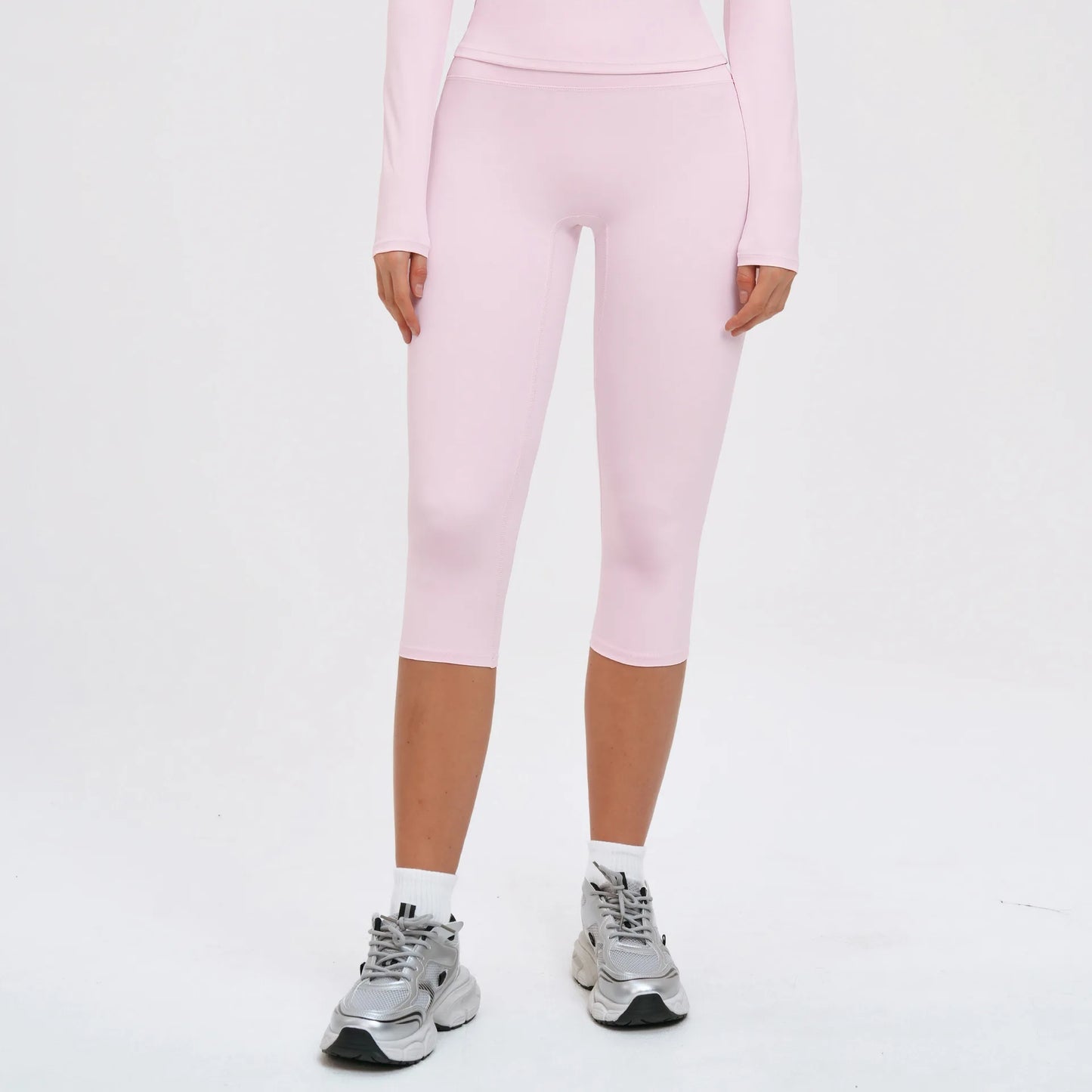 Yoga Capri Pants Women's Pants Sporty Leggings Woman Tracksuits Push Up Gym Fitness Legging Running Athletic High Waist Leggings