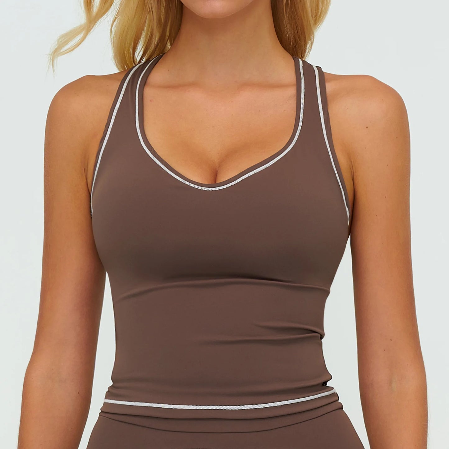 Women's Tank Top Push-Up Sports Bra Hollow Breathable Fitness Underwear Summer Gym Bra Yoga Vest Sexy Running Tops Sportswear