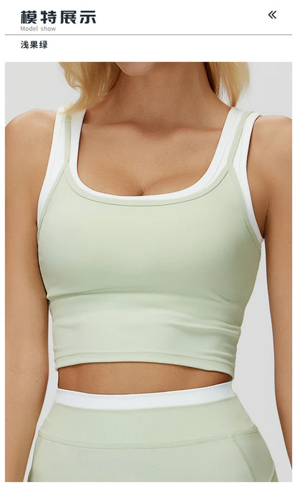 High Intensity Sports Bra Top Women Push Up Fitness Yoga Bra Gym Underwear Sport Tops For Women Breathable Running Vest Bralette