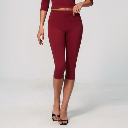 Yoga Capri Pants Women's Pants Sporty Leggings Woman Tracksuits Push Up Gym Fitness Legging Running Athletic High Waist Leggings