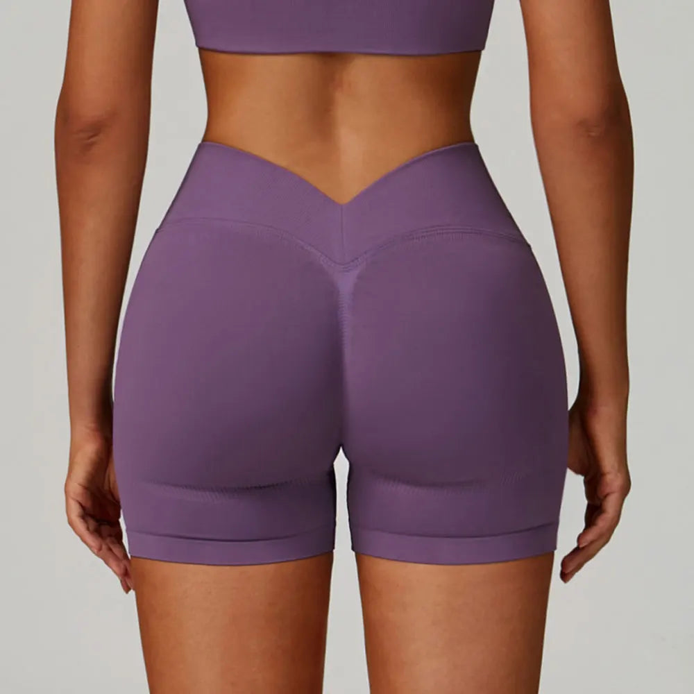Running Sports Shorts Women Buttock Lift Gym Legging Women Scrunch Cycling Slim Fit Workout Shorts High Waist Summer Yoga Shorts