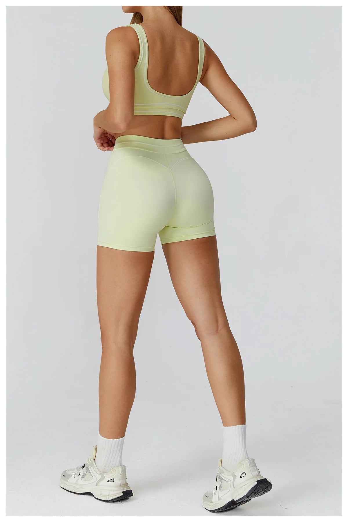 Yoga Shorts Women Fitness Shorts Running Cycling Shorts Breathable Sports Leggings High Waist Tights Workout Gym Summer Shorts