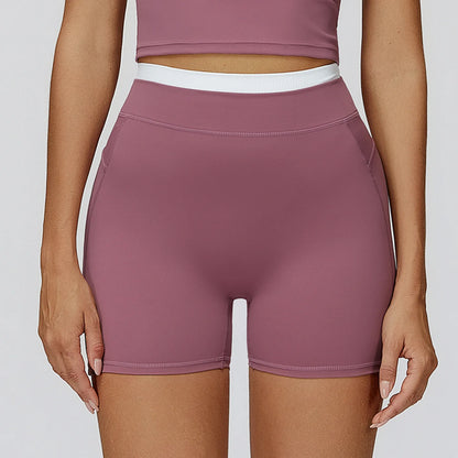 Summer Shorts Women Yoga Shorts High Waist Workout Shorts Fitness Yoga Lift Butt Fitness Yoga Gym Running Short Pants Sportswear