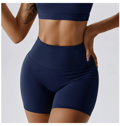 Sports Short Women Yoga Legging Shorts Squat Proof High Waist Running Fitness Shorts Quick Drying Cycling Workout Gym Shorts