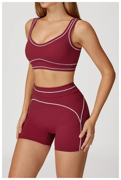 Yoga Shorts Women Fitness Shorts Running Cycling Shorts Breathable Sports Leggings High Waist Tights Workout Gym Summer Shorts