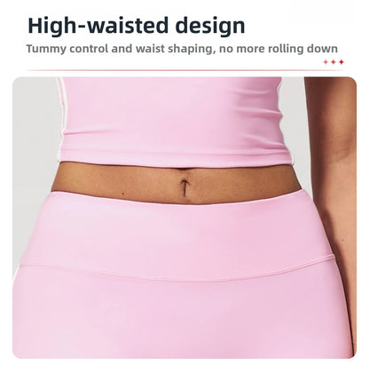 Sports Short Women Yoga Legging Shorts Squat Proof High Waist Fitness Tight Shorts Quick Drying Cycling Shorts Workout Gym Short