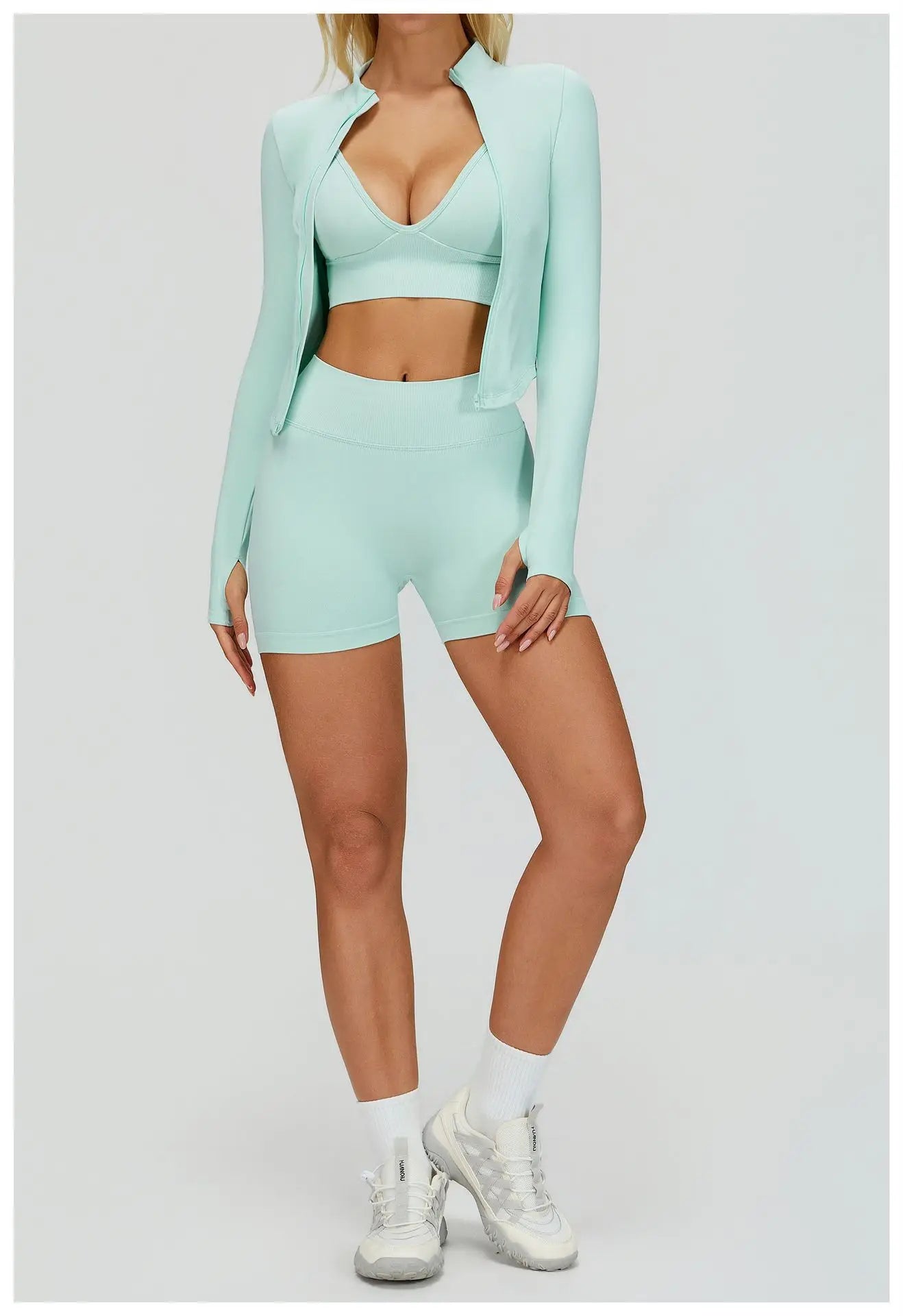 Seamless Yoga Shorts Women High Waist Workout Shorts Fitness Shorts Yoga Lift Butt Fitness Ladies Yoga Gym Running Short Pants