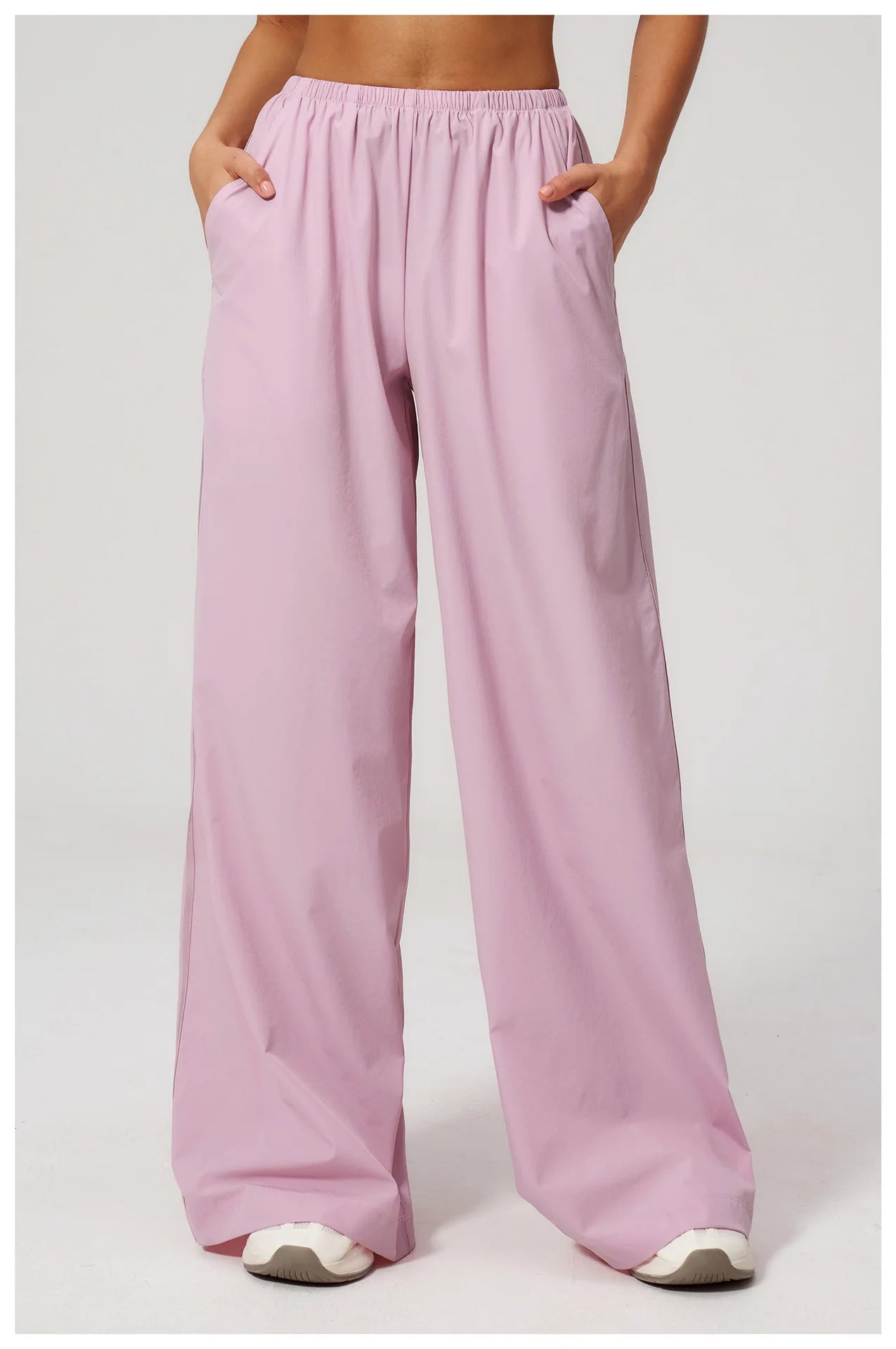 New Summer Sun Protection And Cool Yoga Pants For Women Breathable Outdoor Running Sports Pants Fitness Quick Drying Loose Pants