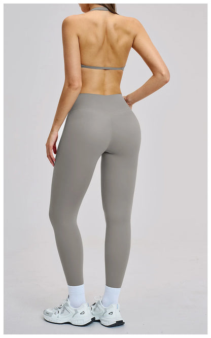 Summer Yoga Leggings Women Fitness Leggings Running Cycling Pants Breathable Sports Leggings High Waist Workout Gym Clothing