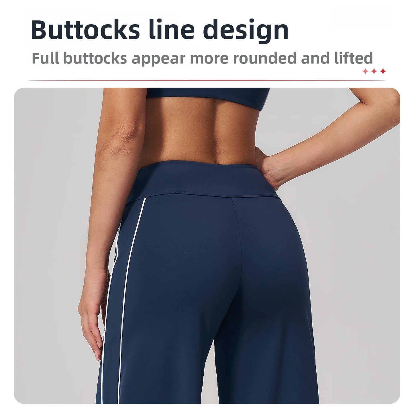 Yoga Pants, Women's Fitness Pants High Waist Straight Leg Wide Leg Pants Casual Pants Sports Outdoor Cycling Running Pants