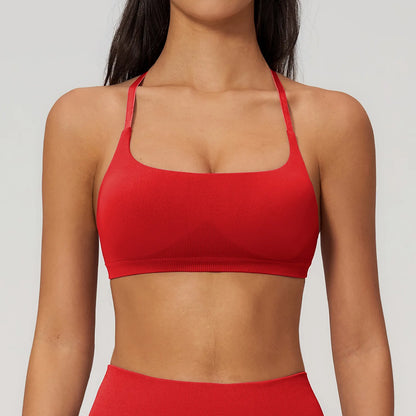 Juren Summer Bra Back Cross Sports Bra Fitness Top Women's High-quality Yoga Clothes Women Fitness Running Bra Fitness Yoga Bra