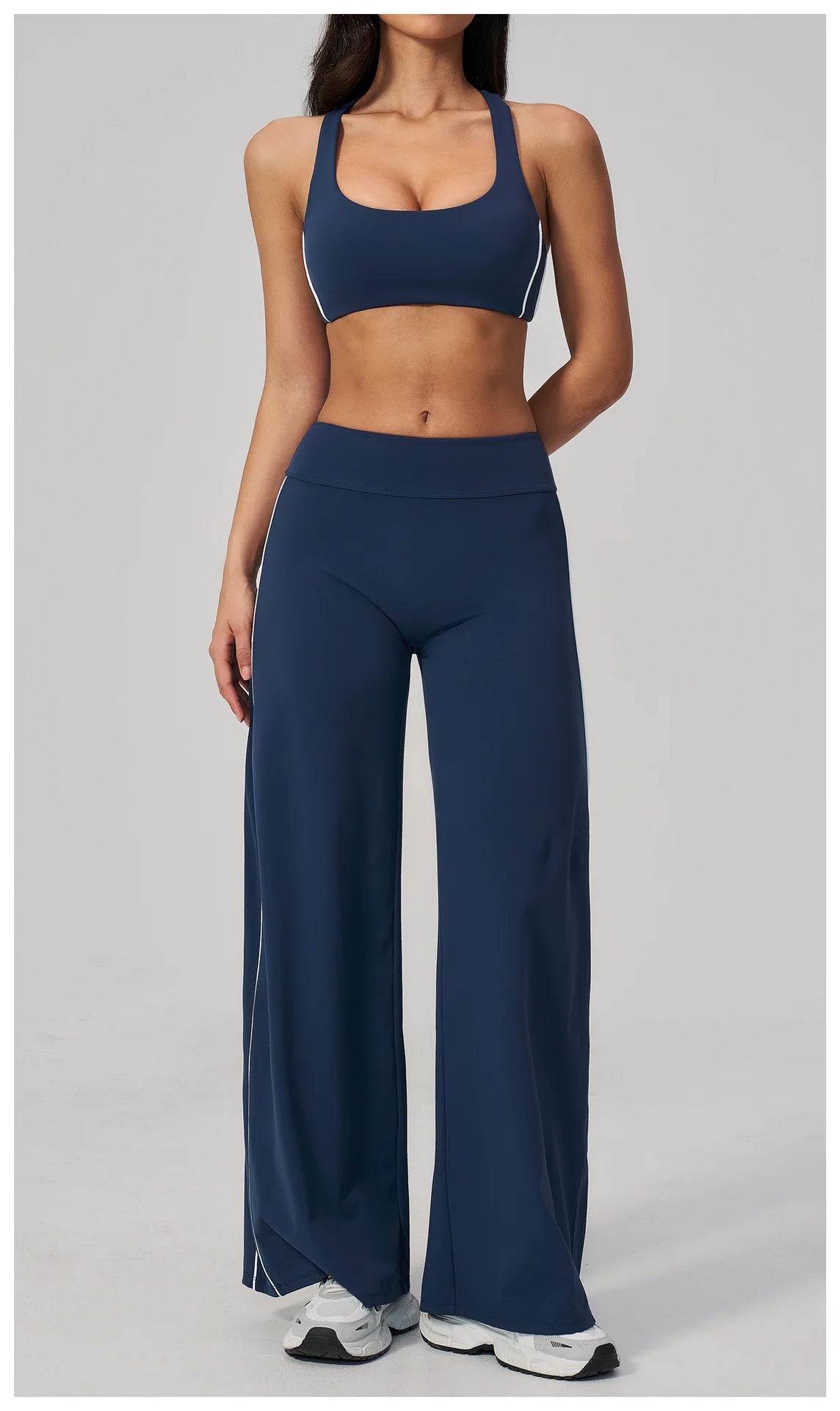Yoga Pants, Women's Fitness Pants High Waist Straight Leg Wide Leg Pants Casual Pants Sports Outdoor Cycling Running Pants