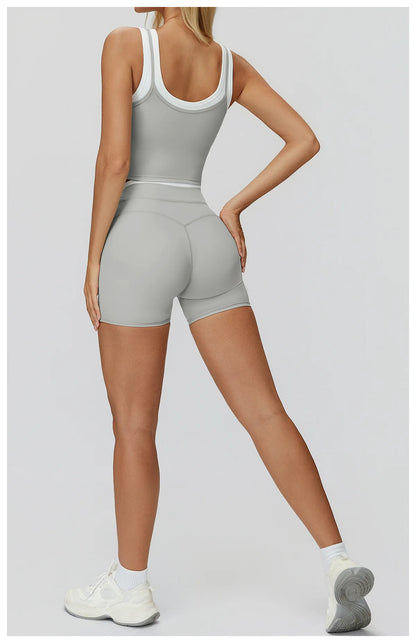 Summer Shorts Women Yoga Shorts High Waist Workout Shorts Fitness Yoga Lift Butt Fitness Yoga Gym Running Short Pants Sportswear