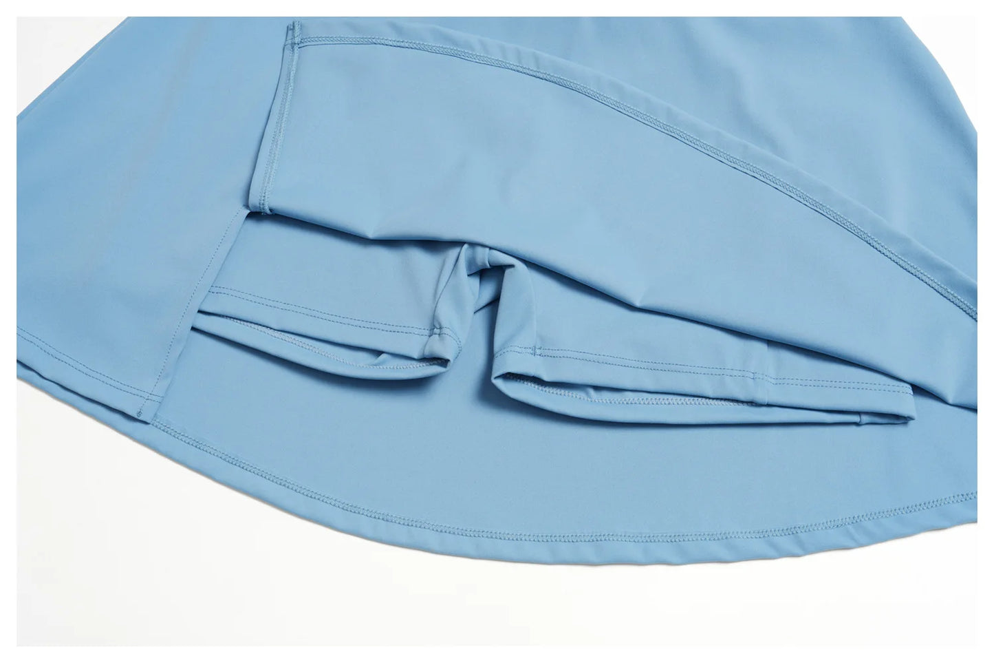 Outdoor Sports Yoga Skirt Women Badminton Tennis Skirt High Waist Breathable Sweat Skirt Active Athletic Yoga Fitness Skirt