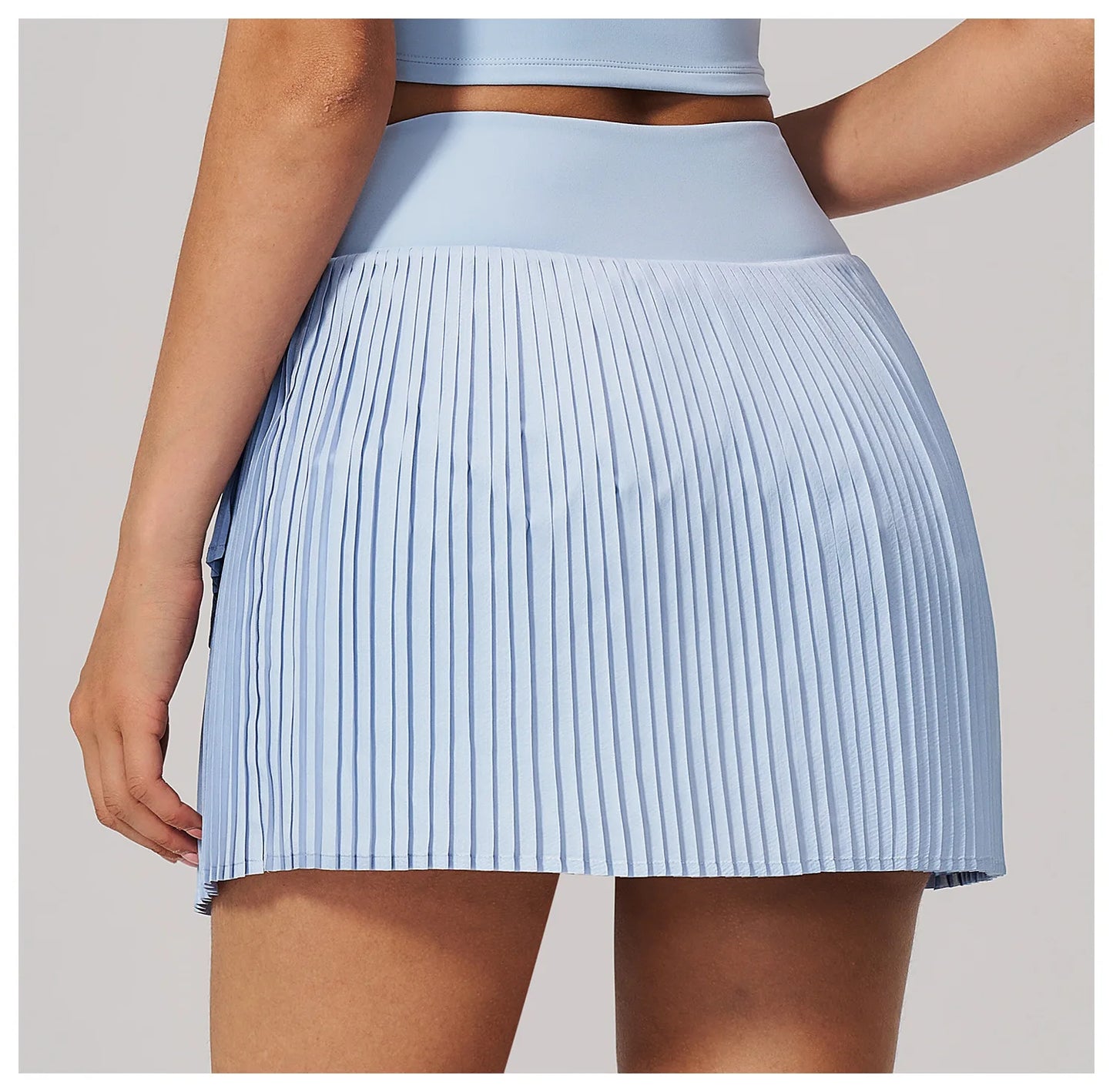 Yoga Pleated Skirt Sports Skirt for Women Quick-drying Badminton Tennis Trousers Skirt Fitness Half-body Pleated Skirt Shorts