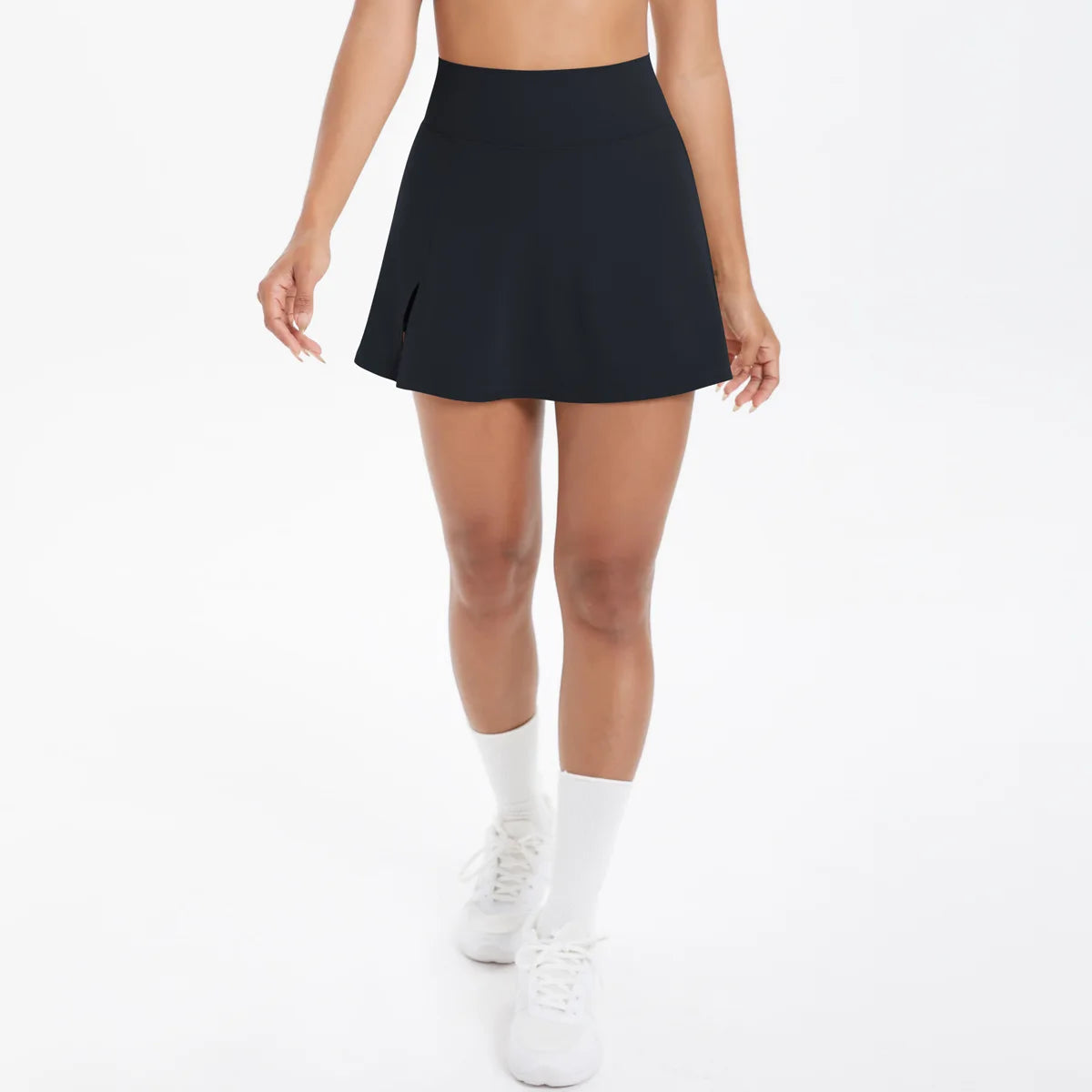JUREN Sports Yoga Skirts Short Women Golf Tennis Skirts Gym Tennis Skirts Shorts Golf Wear for Women Yoga Running Workout Skirt
