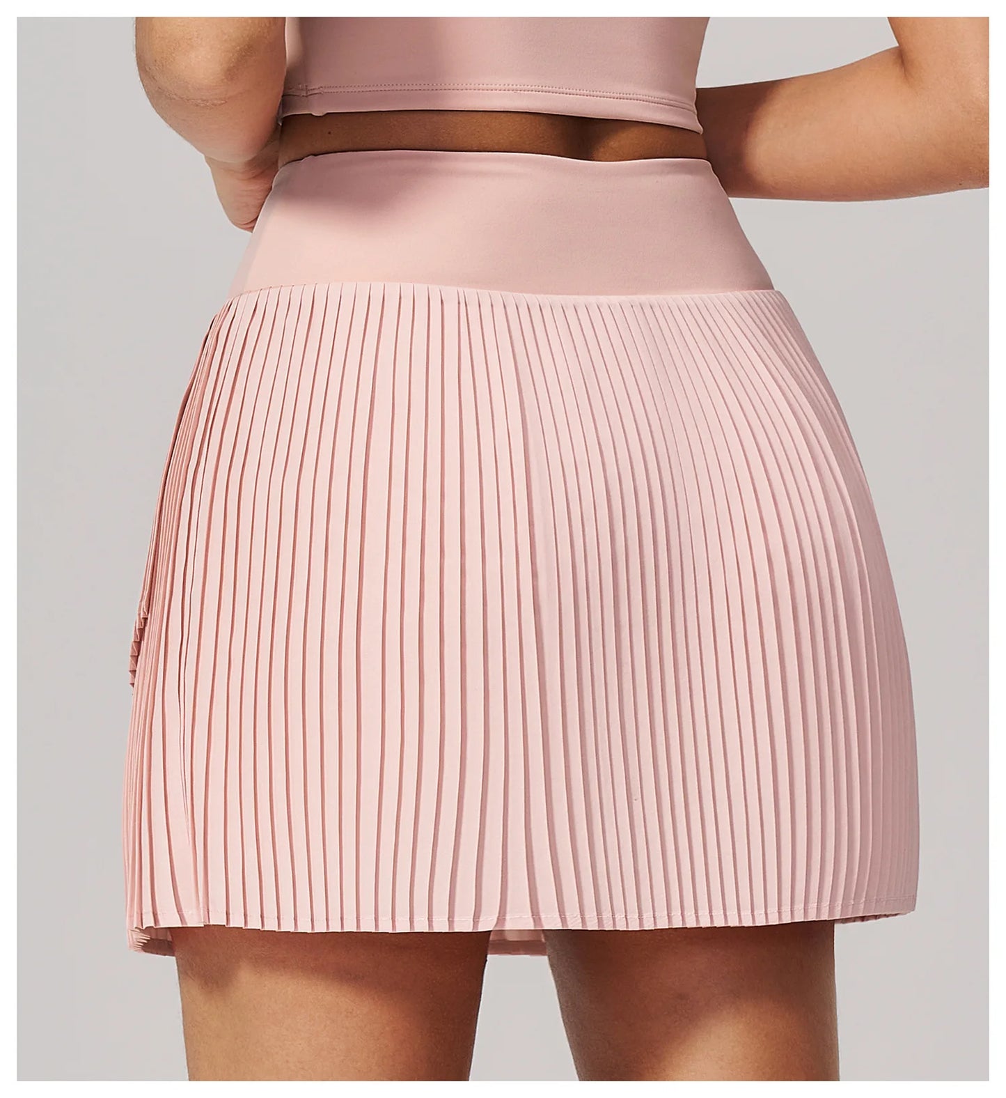 Yoga Pleated Skirt Sports Skirt for Women Quick-drying Badminton Tennis Trousers Skirt Fitness Half-body Pleated Skirt Shorts