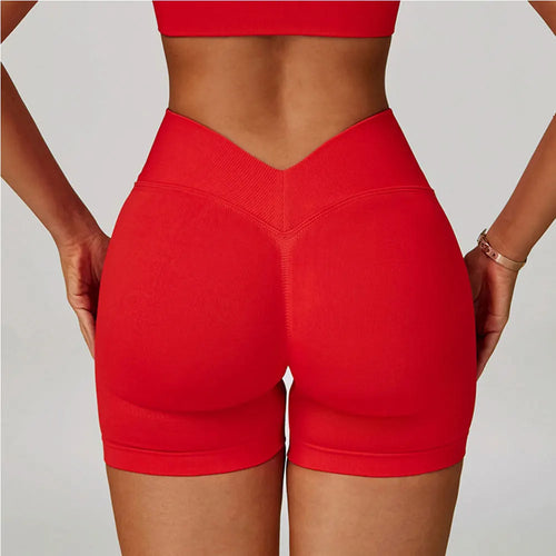 Running Sports Shorts Women Buttock Lift Gym Legging Women Scrunch Cycling Slim Fit Workout Shorts High Waist Summer Yoga Shorts