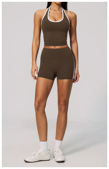 Sports Short Women Yoga Legging Shorts Squat Proof High Waist Fitness Tight Shorts Quick Drying Cycling Shorts Workout Gym Short