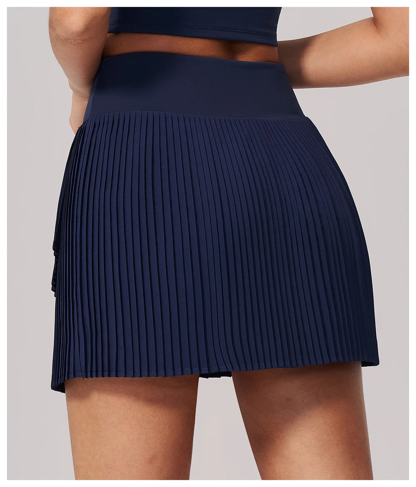 Yoga Pleated Skirt Sports Skirt for Women Quick-drying Badminton Tennis Trousers Skirt Fitness Half-body Pleated Skirt Shorts