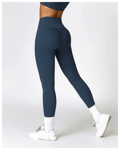 Summer Yoga Leggings Women Fitness Leggings Running Cycling Pants Breathable Sports Leggings High Waist Workout Gym Clothing