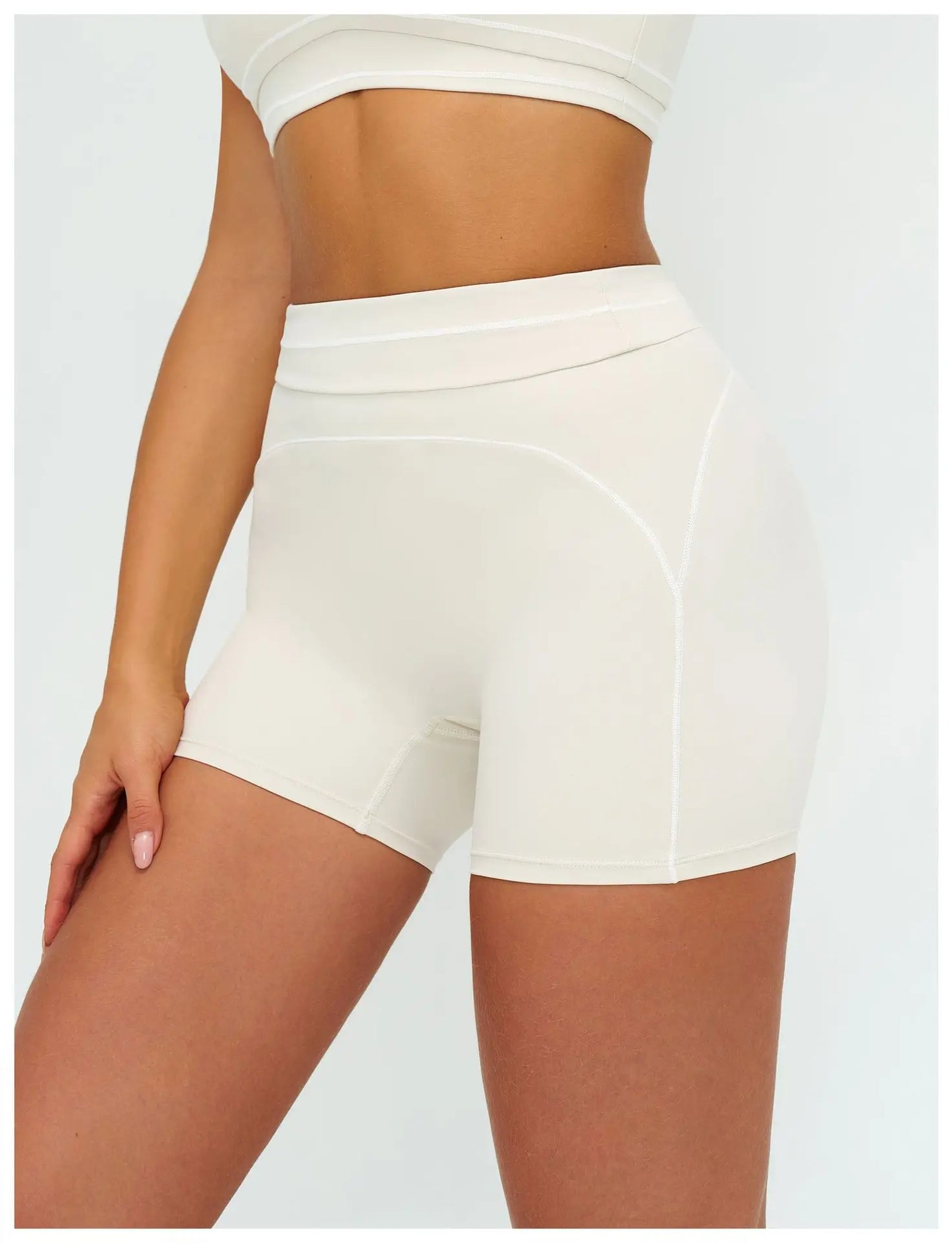 Yoga Shorts Women Fitness Shorts Running Cycling Shorts Breathable Sports Leggings High Waist Tights Workout Gym Summer Shorts