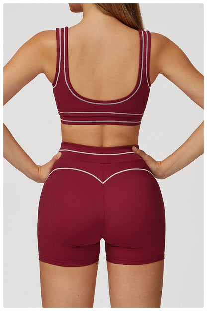 Yoga Shorts Women Fitness Shorts Running Cycling Shorts Breathable Sports Leggings High Waist Tights Workout Gym Summer Shorts