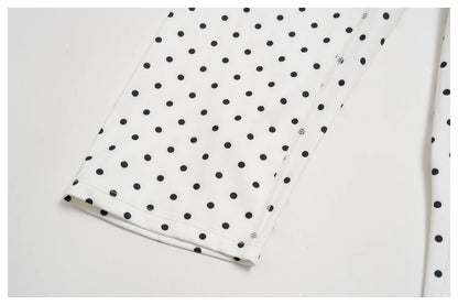 Polka Dot Yoga Capri Pants Women Sports Leggings Woman High Waist Push Up Gym Fitness Yoga Pants Running Athletic Legging Summer