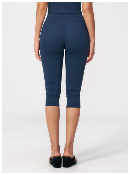 Yoga Capri Pants Women's Pants Sporty Leggings Woman Tracksuits Push Up Gym Fitness Legging Running Athletic High Waist Leggings