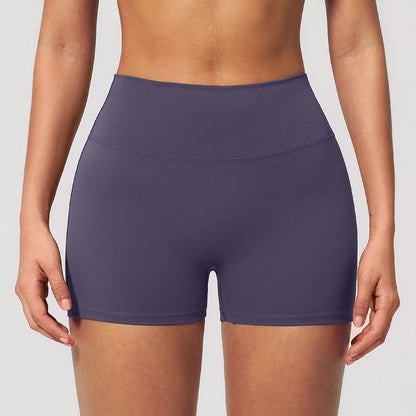JUREN Yoga Shorts Women Fitness Shorts Running Cycling Shorts Breathable Sports Leggings High Waist Summer Workout Gym Shorts