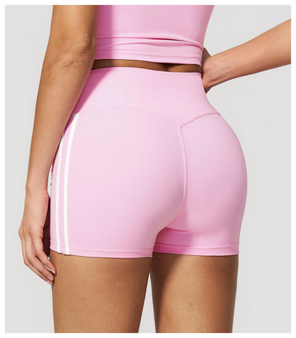 Sports Short Women Yoga Legging Shorts Squat Proof High Waist Fitness Tight Shorts Quick Drying Cycling Shorts Workout Gym Short