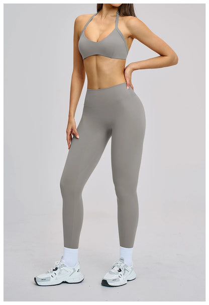 Summer Yoga Leggings Women Fitness Leggings Running Cycling Pants Breathable Sports Leggings High Waist Workout Gym Clothing