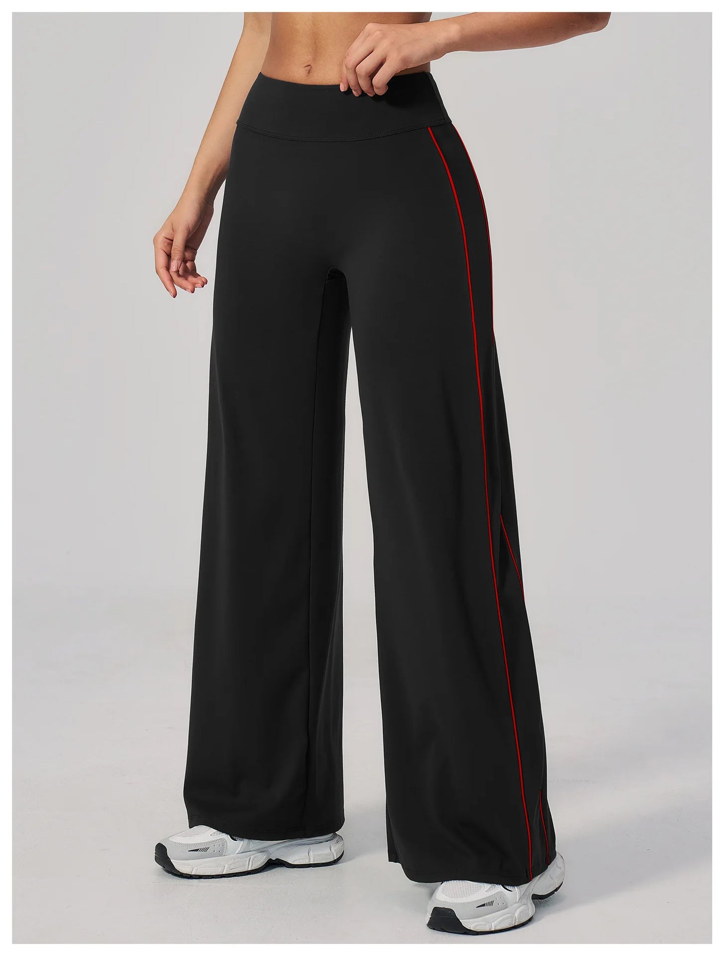 Yoga Pants, Women's Fitness Pants High Waist Straight Leg Wide Leg Pants Casual Pants Sports Outdoor Cycling Running Pants
