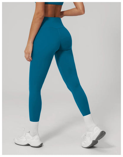 Summer Yoga Leggings Women Fitness Leggings Running Cycling Pants Breathable Sports Leggings High Waist Workout Gym Clothing