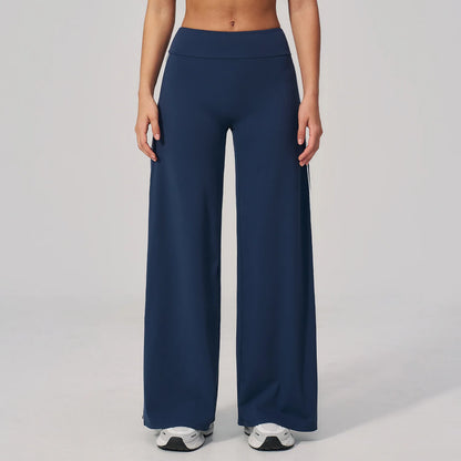 Yoga Pants, Women's Fitness Pants High Waist Straight Leg Wide Leg Pants Casual Pants Sports Outdoor Cycling Running Pants