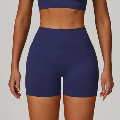 Seamless Yoga Shorts Women High Waist Workout Shorts Fitness Shorts Yoga Lift Butt Fitness Ladies Yoga Gym Running Short Pants