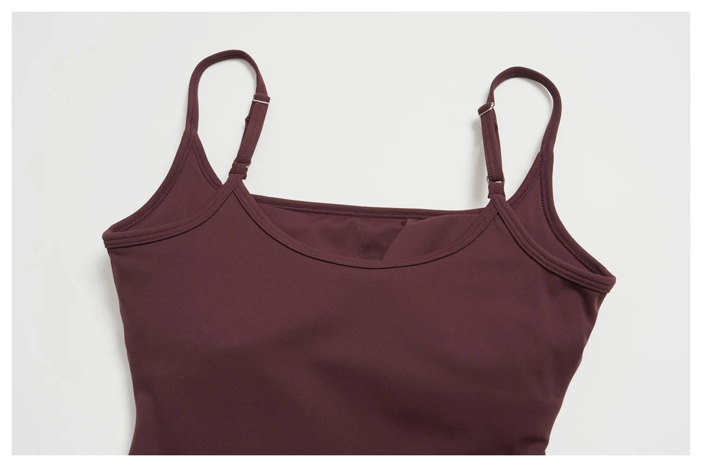 Juren Gym Tank Top With Built In Bra Women's Yoga Clothing Summer Running Square Neck Fitness Vest Beautiful Back Sports Workout