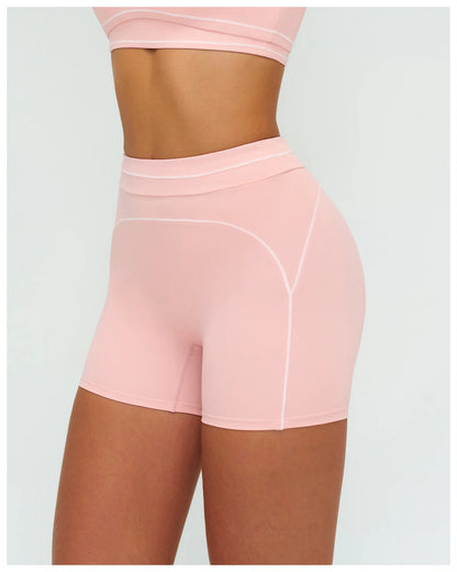 Yoga Shorts Women Fitness Shorts Running Cycling Shorts Breathable Sports Leggings High Waist Tights Workout Gym Summer Shorts