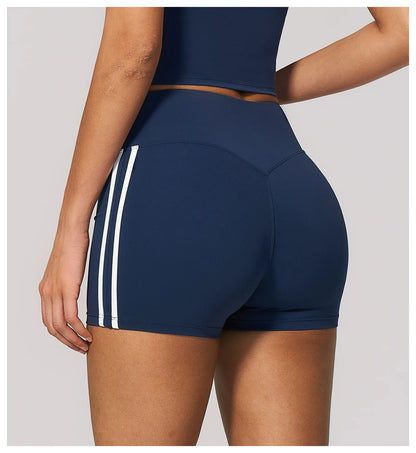 Sports Short Women Yoga Legging Shorts Squat Proof High Waist Fitness Tight Shorts Quick Drying Cycling Shorts Workout Gym Short