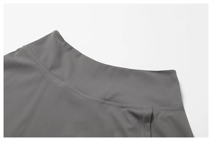 Summer Slim Yoga Shorts Women Short Skirts Ultra Short Mini Skirts Gym Exercise Running Fitness Tennis Anti-Light Sports Skirts