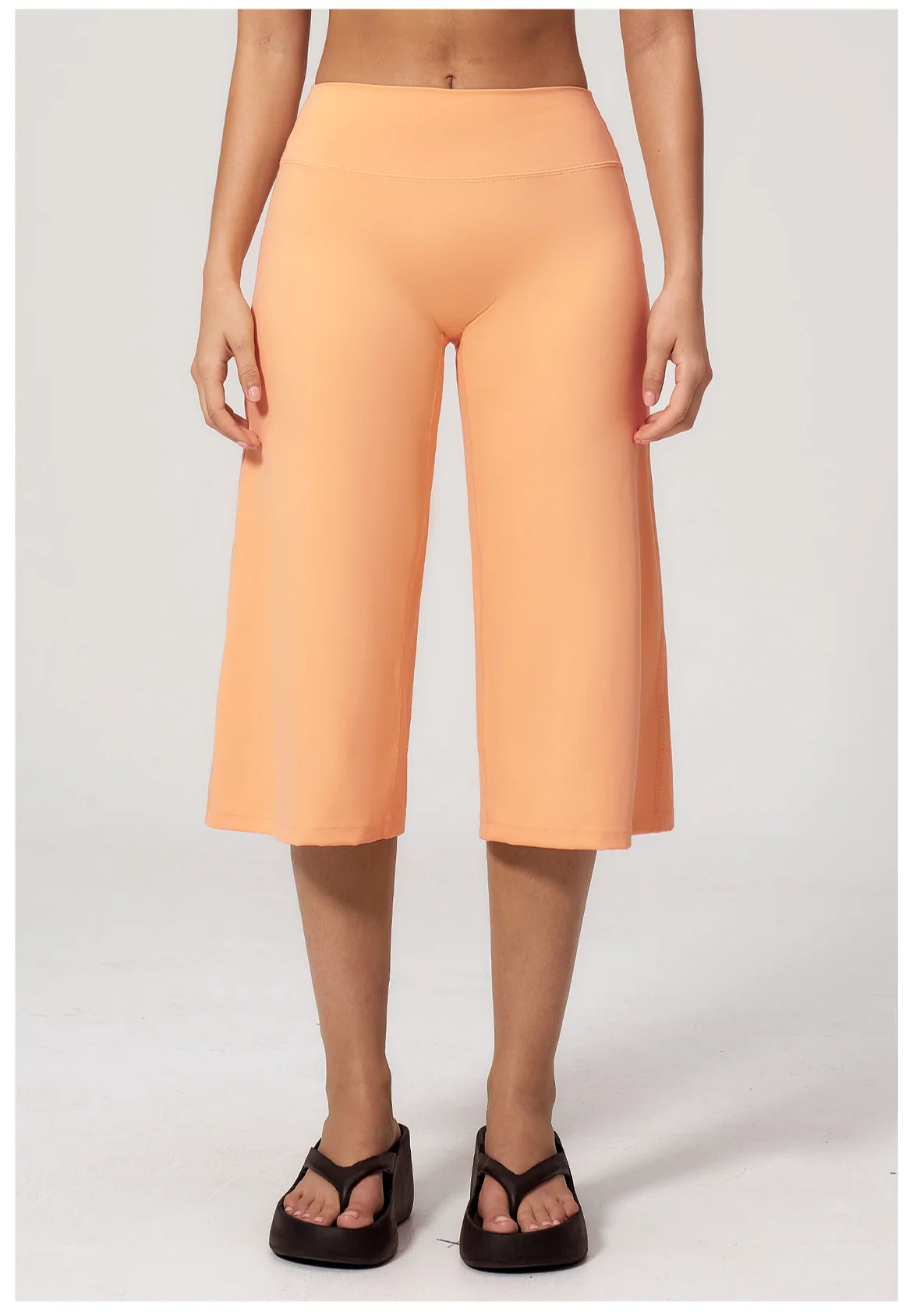 Summer Cropped Pants Yoga Pants Women Gym Workout Running High Waisted Quick Drying Loose Sports Pants Fitness Pants Yoga Pants