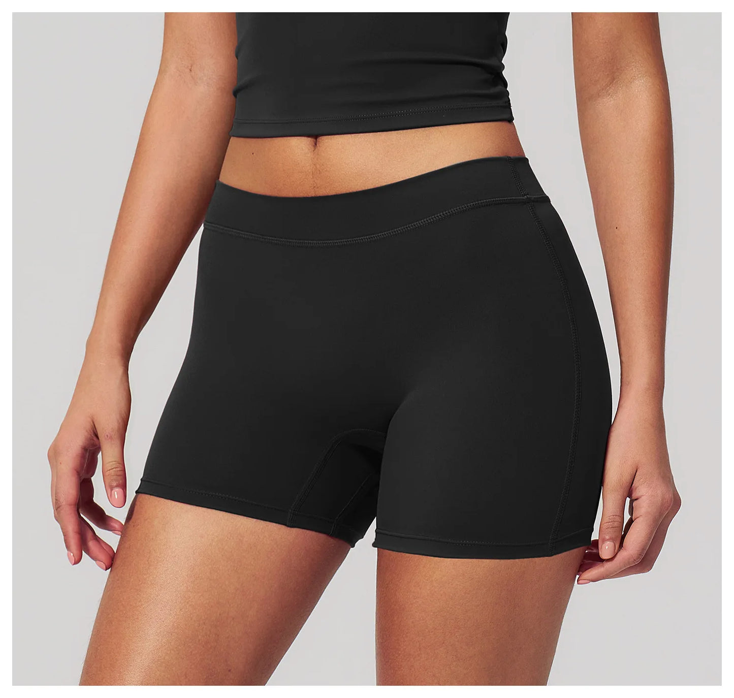 Summer Women Fitness Workout Shorts Yoga High Waist Lift Butt Fitness Shorts Gym Running Sportswear Women Push Up Gym Leggings