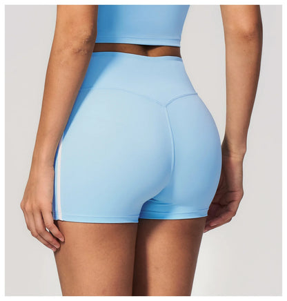 Sports Short Women Yoga Legging Shorts Squat Proof High Waist Fitness Tight Shorts Quick Drying Cycling Shorts Workout Gym Short
