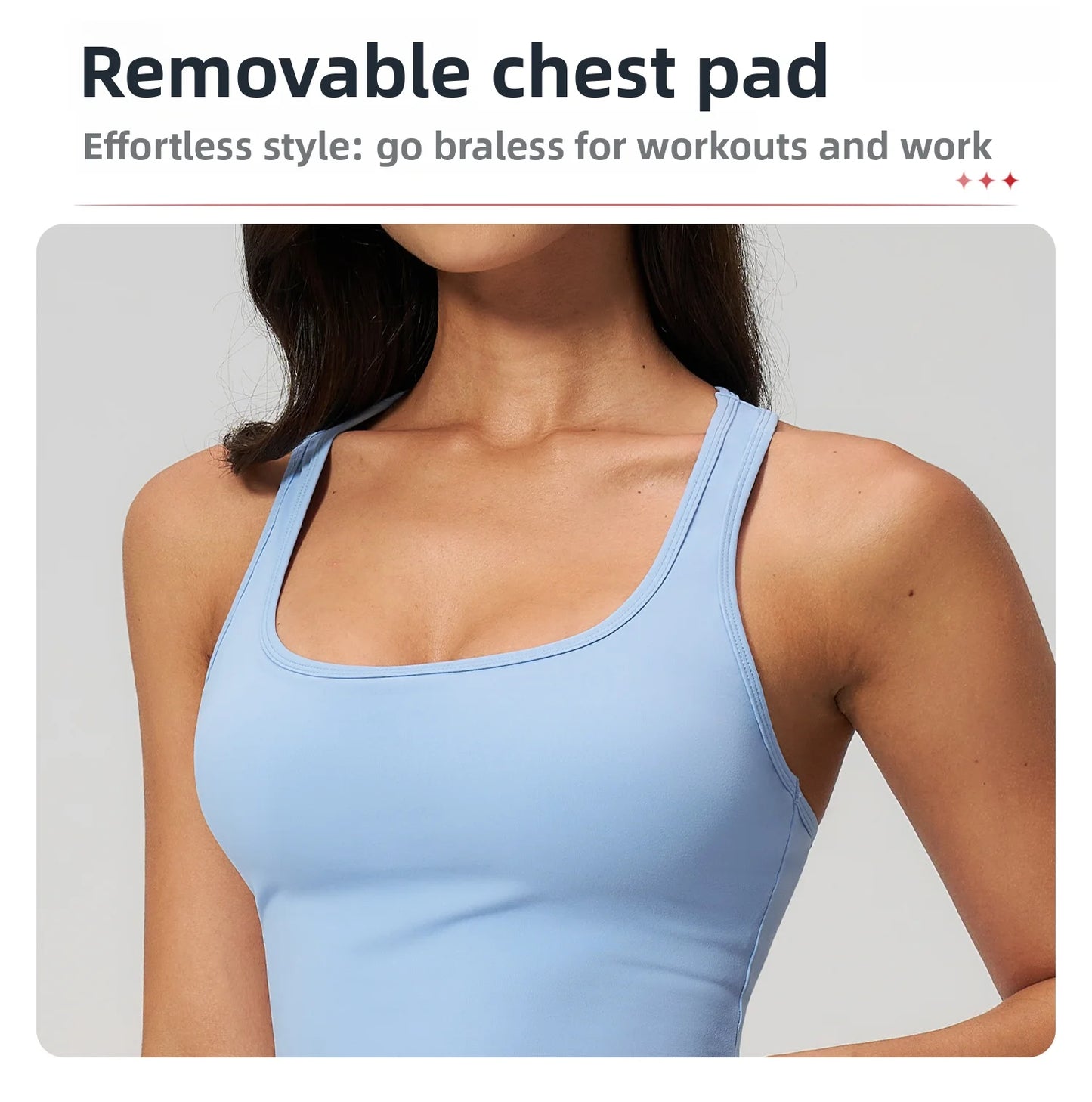 Yoga Vest Women Running Top Tank Top Short Sleeve I-shape Backless Gym Bra Running Workout Top Solid Color Nylon Fitness Top