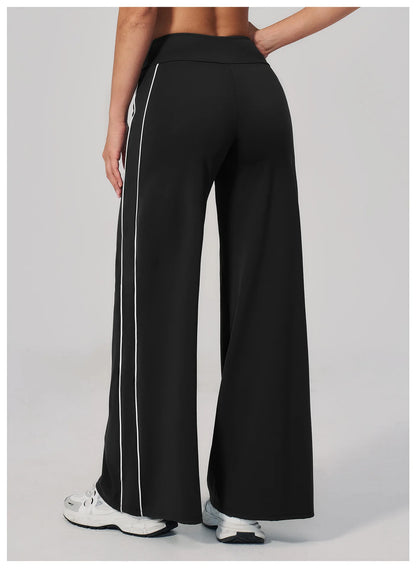 Yoga Pants, Women's Fitness Pants High Waist Straight Leg Wide Leg Pants Casual Pants Sports Outdoor Cycling Running Pants
