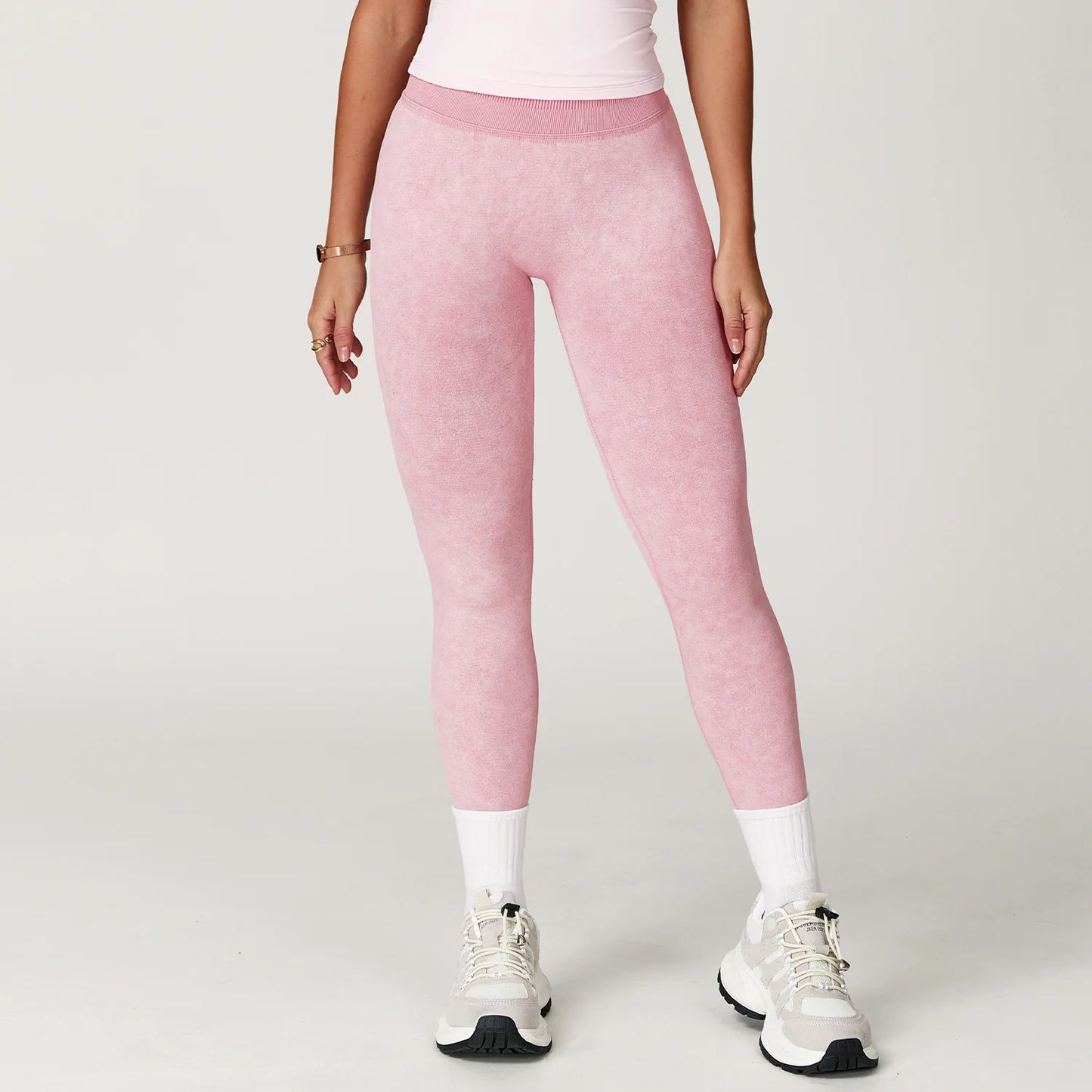 Yoga Pants Seamless Fitness Legging Women Sports Yoga Pant High Waist Ribbed Gym Clothes Fitness Workout Wear Scrunch Bum Tights